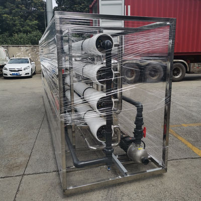 Pure Water Industrial Reverse Osmosis Water Filter 1m3/H-200m3/H 300 Kg Weight