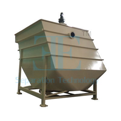 Sewage Treatment Plant Lamella Clarifier System 4500kgs-9500kgs Empty Weight