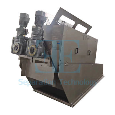 Dried Sludge Screw Press 24kg/H-40kg/H Dewatering Screw Press Machine