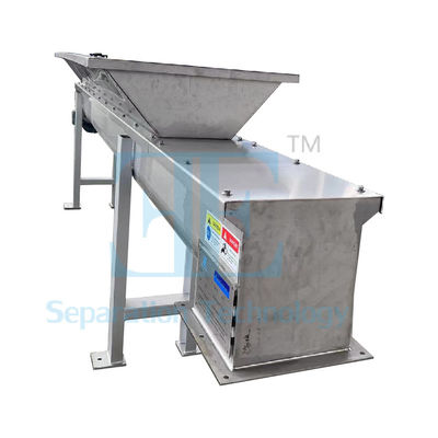 0.8m3/H-12m3/H Screw Press Dewatering 0.4kw Shaft Sludge Dewatering Press