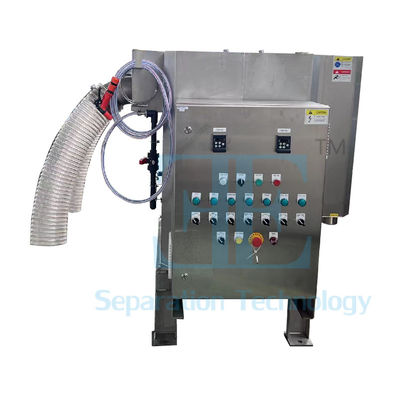 0.8m3/H-12m3/H Screw Press Dewatering 0.4kw Shaft Sludge Dewatering Press