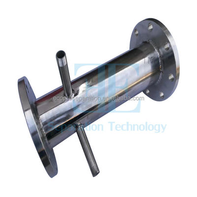 Maximum Size 6000mm Static Mixer Helical Mixing Of Raw Materials With Tubular Design