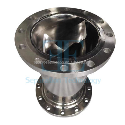 Fixed Mixing Blade Industrial Static Mixer For Pipeline Mixing Equipment