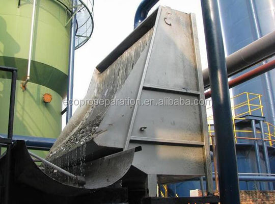 Stainless Static Wedge Wire Screens For Wastewater Pretreatment