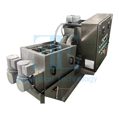 12000L/H Sludge Dewatering Screw Press Wastewater Treatment Sludge Screw Press