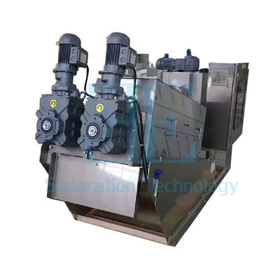 12000L/H Sludge Dewatering Screw Press Wastewater Treatment Sludge Screw Press