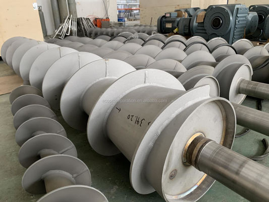 12000L/H Sludge Dewatering Screw Press Wastewater Treatment Sludge Screw Press