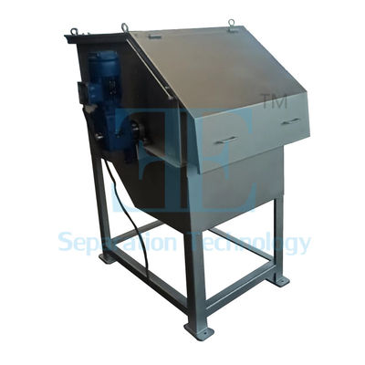 TSS Removal Externally Fed Rotary Drum Screen Wastewater 100L/Hour