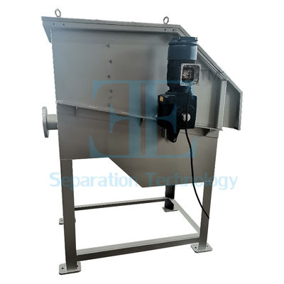 610*1600 SS Rotary Drum Screen For Wastewater Treatment In External Fed