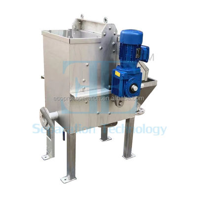 Stainless Steel Rotary Screen Wastewater 0.75mm Mesh Drum Screen Filter