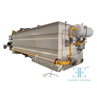 Efficiency High Dissolved Air Flotation with 0.55kw Coagulate Agitator Power and ISO Standard