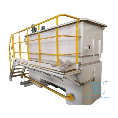 ISO Standard Dissolved Air Flotation with 3.75kw Pump Power PLC  Control