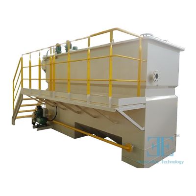 ISO Standard Dissolved Air Flotation with 3.75kw Pump Power PLC  Control