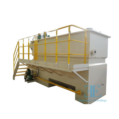 ISO Standard Dissolved Air Flotation with 3.75kw Pump Power PLC  Control