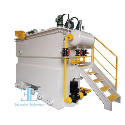 Efficiency High Dissolved Air Flotation DAF 5m3/H  Electric Auto Control