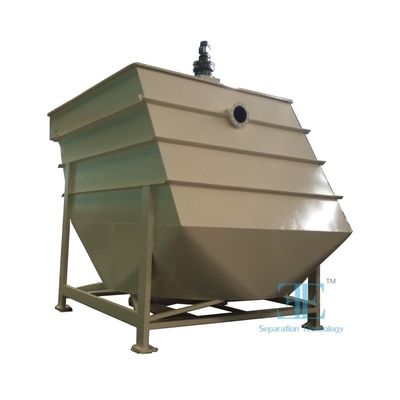 High Capacity Lamella Clarifier System for Pulp Reuse Wastewater Treatment Capacity 20-100m3/h No Sludge Backflow Prevention