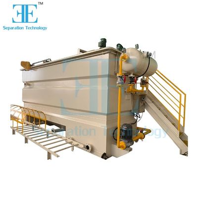 Dissolved Air Floatation Scum Scraping System Daf Equipment High Clarification Rate
