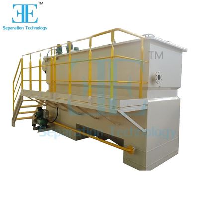 Dissolved Air Floatation Scum Scraping System Daf Equipment High Clarification Rate