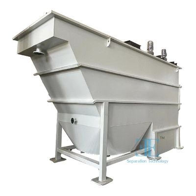 Industrial Water Treatment Lamella Plate Clarifier System 21500kgs Operation Weight