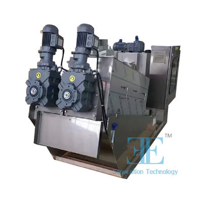 1400kg Dewatering Machine with 0.4KW Mixer Power