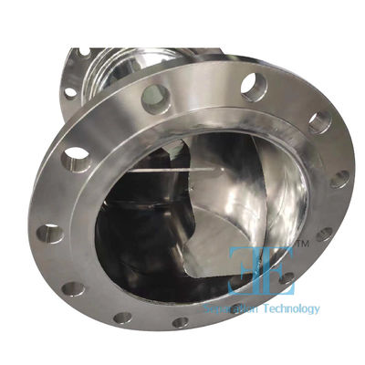 Stainless Steel Static Mixers with Threaded Connection for Industrial Mixing