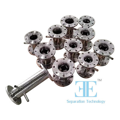 Stainless Steel Static Mixer for Consistent Mixing and Temperature Control Up To 300°F