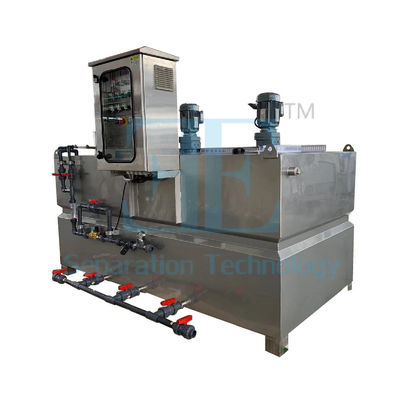 Touch Screen 2000L/H Polymer Dosing System with PLC Control