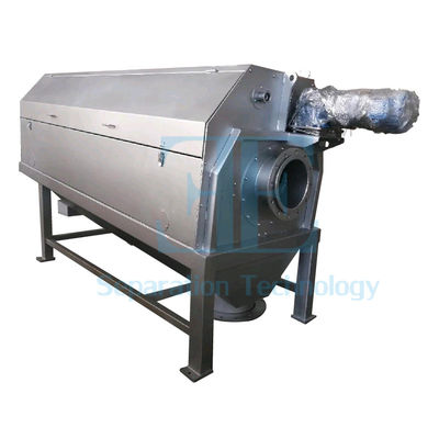 Screening Customizable Rotary Drum Screen with Customization and DN350 Outlet Flange