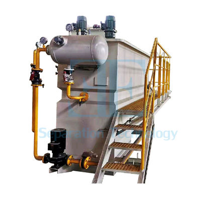 Optimal Dissolved Air Floatation for Inlet Water Turbidity 500 NTU Optional Chemical Dosing System Included