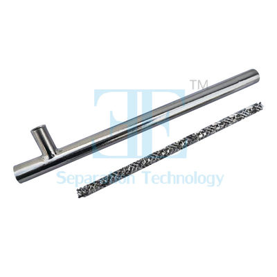 Precise Mixing With 6 Elements Static Mixer 7.5mm Outside Diameter And Threaded Connection