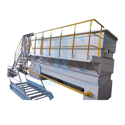 Water Treatment Process Dissolved Air Flotation with Control System PLC or Manual