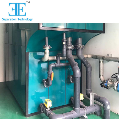 Automatic Control 480VAC Industrial Electrocoagulation System 0.5m3/H For Wastewater Treatment