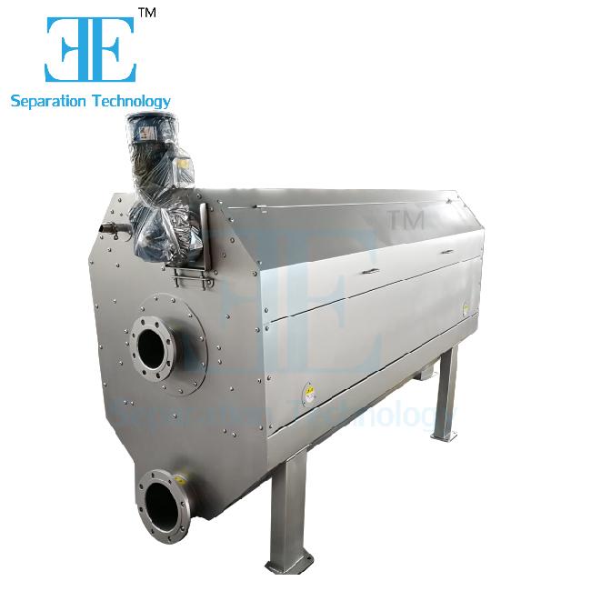 SUS304 Self Cleaning Rotary Drum Screen For Wastewater Treatment Equipment